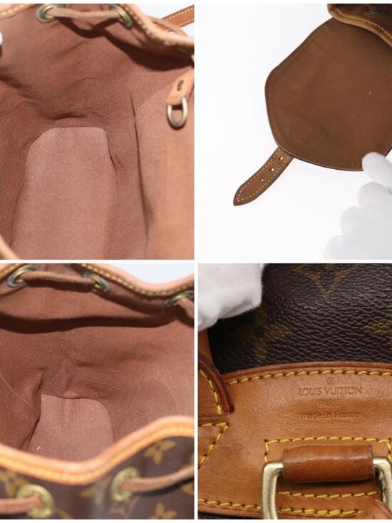LOUIS VUITTON Monogram Montsouris PM Backpack M51137 LV Auth ki6440 main image 10